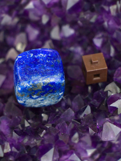 Lapis Lazuli Cube Fra Afghanistan