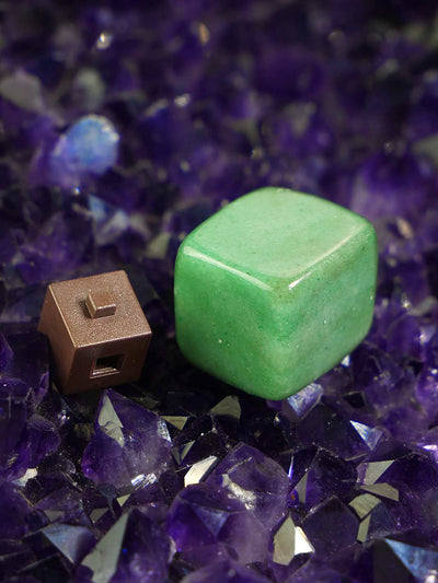 Grøn Aventurin Cube